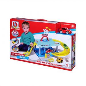 Garage jouet Bb Junior Mon 1er Garage Bb Junior et 1 V&eacute;hicule