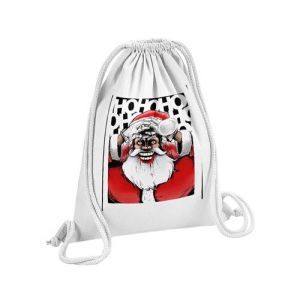 Fabulous Sac de Gym en Coton Blanc Game of Geek Joker Papa Noël 12 Litres