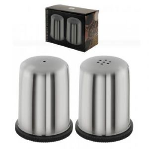 Saliere et poivrier inox