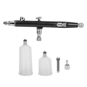 Pistolet Pulvérisateur Ar131 Peinture Art Aérographe Peinture Pneumatique (Noir)