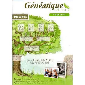 Généatique prestige 2014 PC