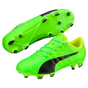 Chaussures de football Enfant Puma Evopower Vigor 3 Vertes Taille 38.5