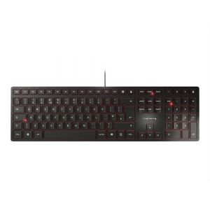 CHERRY KC 6000 SLIM - Clavier - USB - R.-U. - commutateur : CHERRY SX - noir