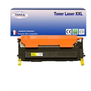 Toner compatible avec Samsung CLT-Y4072S pour Samsung Samsung CLX3185, CLX3185FN (CLT-Y4072S) Jaune - 1 000 pages - T3AZUR