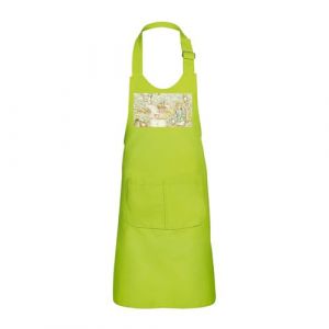 Fabulous Tablier Cuisine Enfant 2 Poches Vert Petter Rabbit Pierre Lapin Jardin Beatrice Potter - Haut de gamme