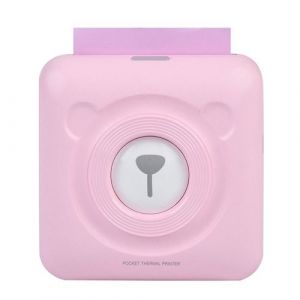 Mini Pocket Imprimante photo thermique sans fil Bluetooth 57mm - Blanc