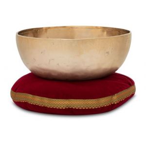 XDrum Bol Chantant Th&eacute;rapeutique Tonalit&eacute; Fa Majeur Set avec Coussin