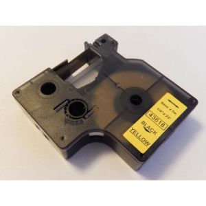 Cassette Cartouche Ruban 6mm vhbw pour Dymo Labelpoint 200, 250, 300, 350 comme Dymo D1, 43618.