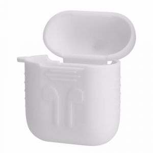 Coque de la marque Cabling compatible pour Airpods casque, couleur blanc