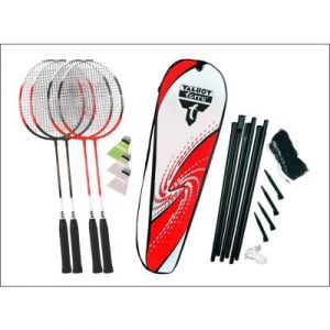 MTS Sportartikel 449518 Set de badminton de loisir «Attacker» - 4 joueurs