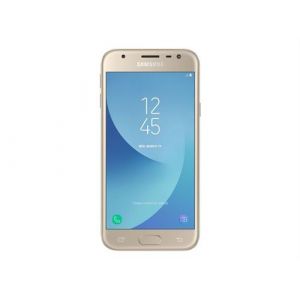 Samsung Galaxy J3 (2017) DUOS - 4G smartphone - double SIM - RAM 2 Go / Mémoire interne 16 Go - microSD slot - Écran LCD - 5" - 1280 x 720 pixels - rear camera 13 MP - front camera 5 MP - or