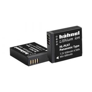 Hähnel HL-PLH7 - Batterie - Li-Ion - 630 mAh - pour Panasonic DMW-BTC12; Lumix DMC-LX10, LX9; Lumix G DC-GF10, GF90, GF9W, GX800, GX850, GX880