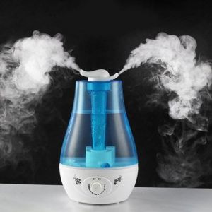 3L ultrasons Aroma Humidificateur double buse Diffuseur d'air Atomiseur brumisateur Mist