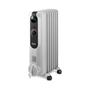 Radiateur bain d huile  DELONGHI  1500 W  Jusqu a 45 m2  Mobile  Fonction antigel