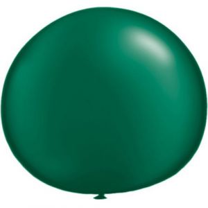 Qualatex - Ballons 13 cm (Lot de 100) (Taille unique) (Vert forêt perlé) - UTSG4570