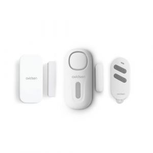 SMALL KITDOORGUARD CONTROL - Kit mini alarme pour porte et fen&ecirc;tre avec sir&egrave;ne int&eacute;gr&eacute;e et t&eacute;l&eacute;commande - Avidsen - 100028