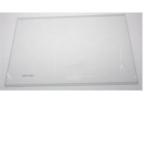 Clayette en verre 415x293 mm pour r&eacute;frig&eacute;rateur csa27620s de beko