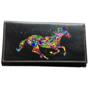 Compagnon Porte Chequier Portefeuille Porte carte Porte monnaie Licorne