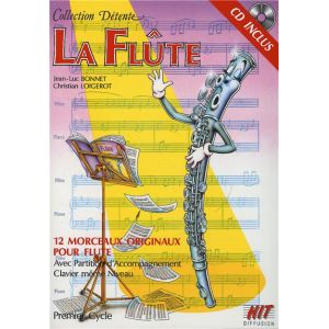 LA FLUTE TRAVERSIERE COLL DETENTE +CD