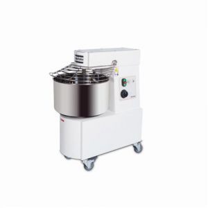 Pétrin Professionnel à Spirale Tête et Cuve Fixe 21 Litres Triphasé 400V 2 Vitesses Resto Italia