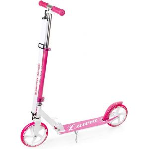 Trottinette grande roue Laura 200mm RAVEN Enfant Mixte Glisse urbaine Blanc/Rose
