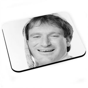 Tapis de souris Robin williams portrait photo drole star acteur cinema