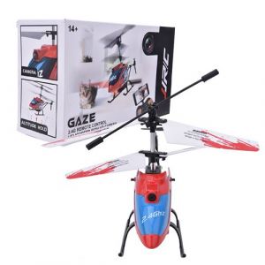 Hélicoptère de Caméra Chargement USB JJRC JX03 2.4G 4Ch Hd pour Transmission d'Image Wifi - Rouge