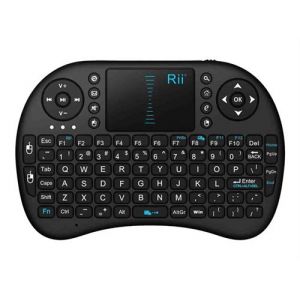 Rii Mini i8 - Clavier - avec pav&eacute; tactile - sans fil - 2.4 GHz - AZERTY