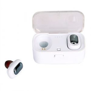 Ecouteurs Bluetooth HIFI Sans Fil Sport Stéréo Rose Version 5.0 Blanc YONIS
