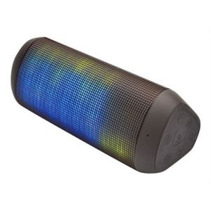 Ednet Sonar Bluetooth - Haut-parleur - pour utilisation mobile - sans fil - Bluetooth, NFC - USB - 7 Watt - noir