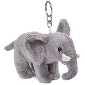 Peluche WWF porte cl&eacute; el&eacute;phant 10 cm