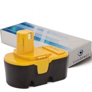 Batterie pour Ryobi CDC181M CDD182L CDI1801 CDI1802 CDI1802M CDI1803 3000mAh 18V -VISIODIRECT-