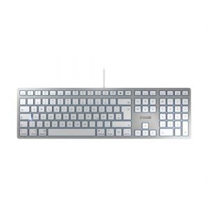 CHERRY KC 6000 SLIM FOR MAC - Clavier - USB - Pan Nordic - commutateur : CHERRY SX - argent