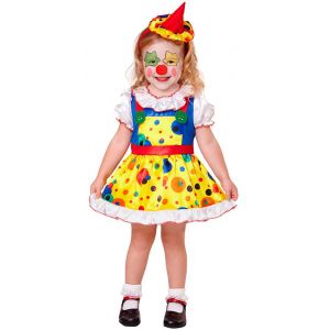 Déguisement Reine des Clowns - Enfant - 2/3 ans (86 à 96 cm) WIDMANN
