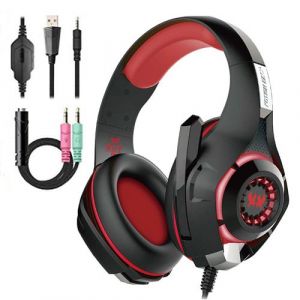 Casque Gamer KOTION EACH GS4000 St&eacute;r&eacute;o - PC/PS4 - Rouge