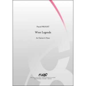 West Legends - P. PROUST - Clarinette et Piano - FLEX Editions