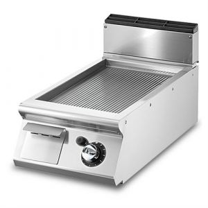 Fry top gaz, top, plaque nervurée  Virtus   VS9040FTRGVT