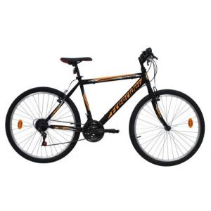 V&eacute;lo VTT 26'' Rigide Homme VULCAN/FREERIDER Cadre & Fourche en Acier, 18 vitesses index&eacute;es