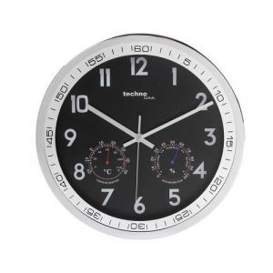 Techno Line WT 7981 à quartz Horloge murale 300 mm x 5 cm chrome