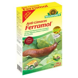 Anti-Limaces Ferramol + 200gr Gratuit