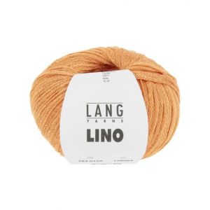 Pelote de lin à tricoter Lino - Lang Yarns(...) - 159 Orange