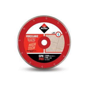 Disque diamant pour grès porcelaine J-SLOT 250 x 25,4 x 1,6mm CPX-250 PRO Rubi