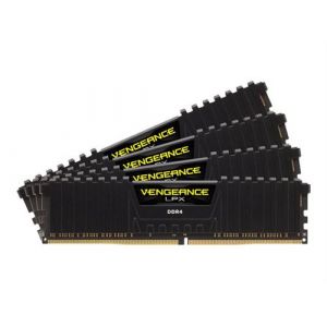 CORSAIR Vengeance LPX - DDR4 - kit - 32 Go: 4 x 8 Go - DIMM 288 broches - 2666 MHz / PC4-21300 - CL16 - 1.2 V - mémoire sans tampon - non ECC