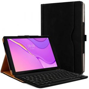 Karylax - &Eacute;tui de Protection + Clavier AZERTY Noir pour Huawei MatePad T 10 Wifi 9.7 pouces