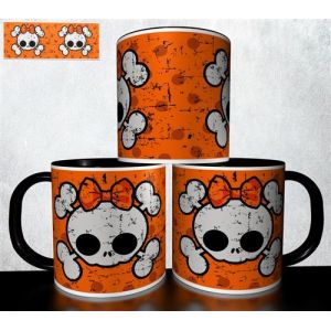 Mug collection design - Halloween T&ecirc;te de Mort 910