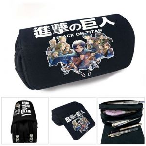 Trousse - Attack on Titan -2 compartiments- Multicolore (20x10x7.5cm) #33