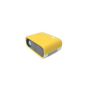 Mini projecteur, projecteur vid&eacute;o &agrave; led full hd 1080p jaune