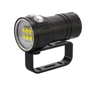 80M Plong&eacute;e Sous-Marine Lampe de Poche Photographie &Eacute;clairage Sous-Marin Ipx8 Torche &Eacute;tanche Lam Sdt409