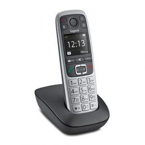 Gigaset E560 T&eacute;l&eacute;phone analog/dect Noir, Argent