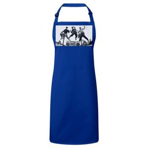 Fabulous Tablier Cuisine Premium Bleu Beastie Boys Ghetto Blaster Jump